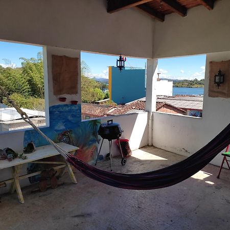 La Casona Hostel Guatapé 外观 照片