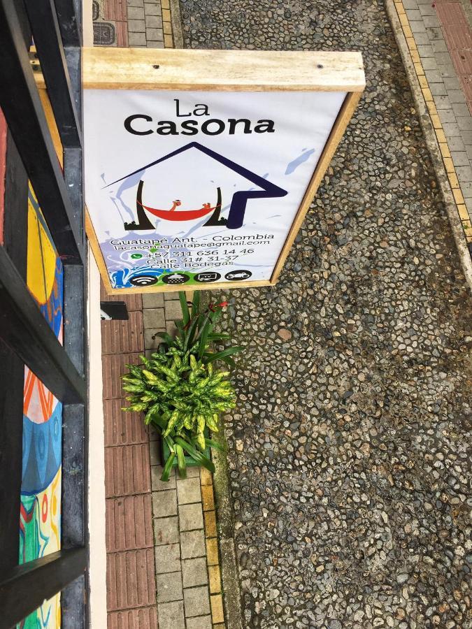 La Casona Hostel Guatapé 外观 照片